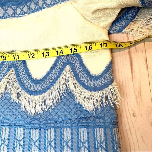 Jonathan Simkhai Fringe off the Shoulder CropTop S - Picture 5 of 8